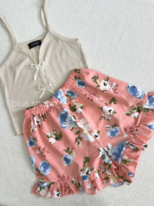 ست کراپ شورتک زنانه